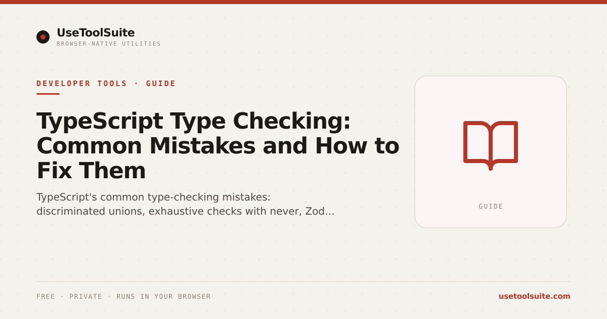 TypeScript Type Checking: Common Mistakes and How to Fix Them ...