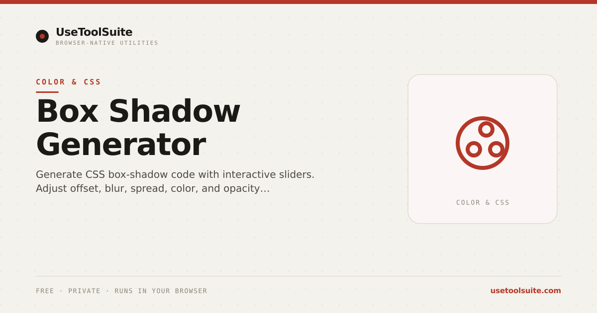 Box Shadow Download Box Shadow Generator — Free Online Tool | UseToolSuite